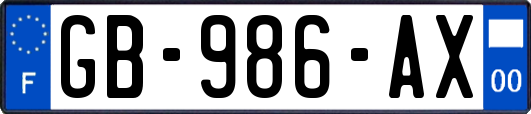 GB-986-AX