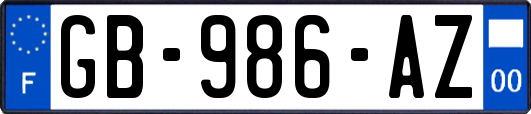 GB-986-AZ