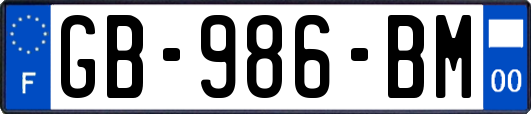 GB-986-BM