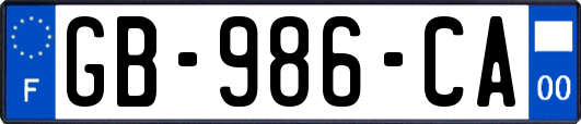 GB-986-CA
