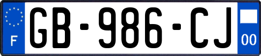 GB-986-CJ