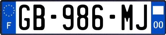 GB-986-MJ