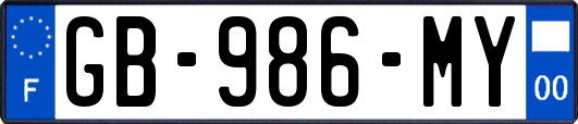 GB-986-MY