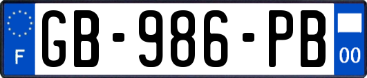 GB-986-PB