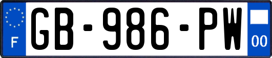 GB-986-PW