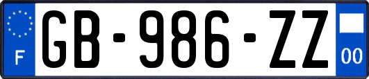 GB-986-ZZ