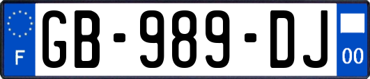 GB-989-DJ