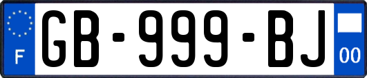 GB-999-BJ