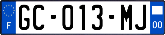 GC-013-MJ