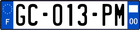GC-013-PM