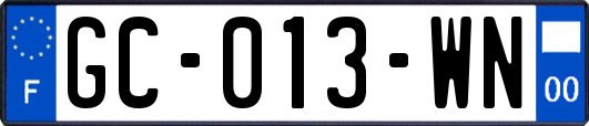GC-013-WN
