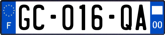 GC-016-QA