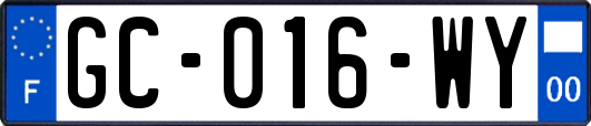 GC-016-WY