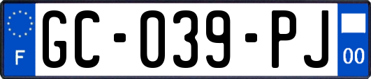GC-039-PJ