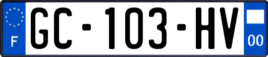 GC-103-HV