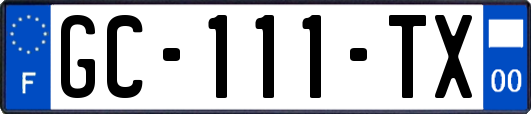 GC-111-TX