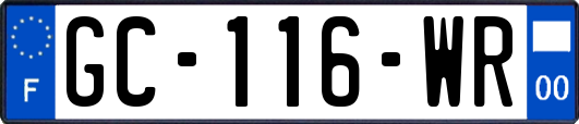 GC-116-WR