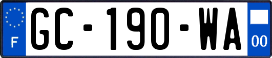 GC-190-WA