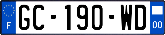 GC-190-WD