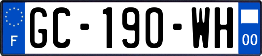 GC-190-WH