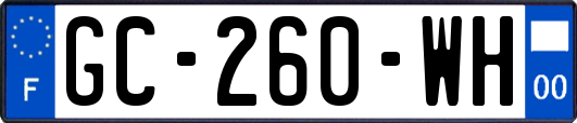 GC-260-WH