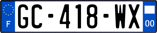 GC-418-WX