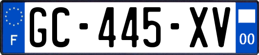 GC-445-XV