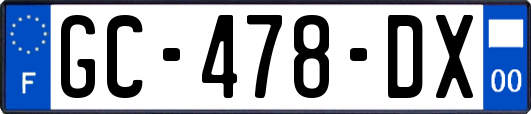 GC-478-DX