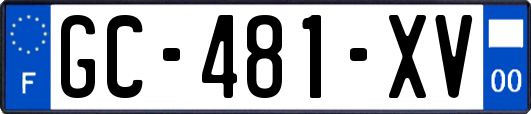 GC-481-XV