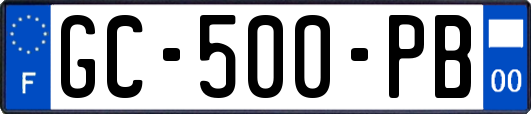 GC-500-PB