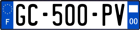 GC-500-PV