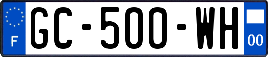GC-500-WH