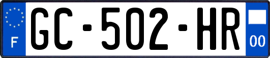 GC-502-HR