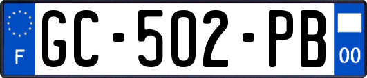 GC-502-PB