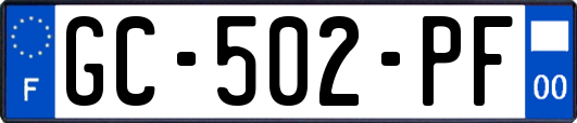 GC-502-PF