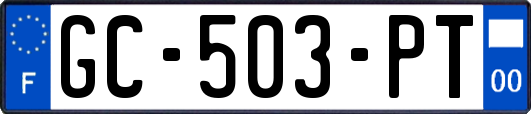 GC-503-PT