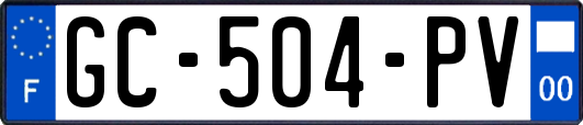 GC-504-PV
