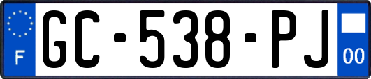 GC-538-PJ