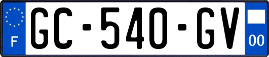 GC-540-GV
