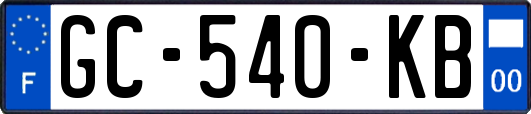 GC-540-KB