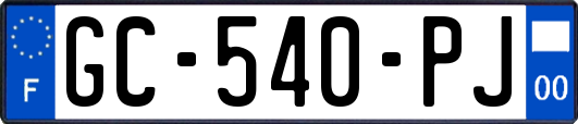 GC-540-PJ