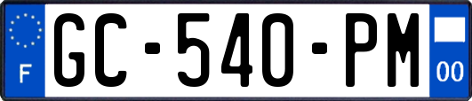 GC-540-PM
