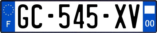 GC-545-XV