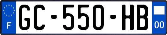 GC-550-HB