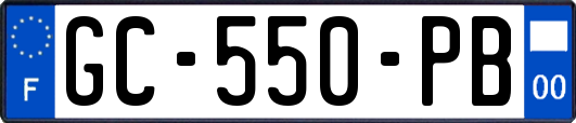 GC-550-PB
