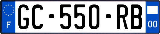 GC-550-RB