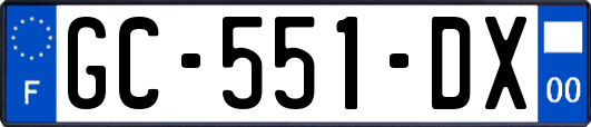 GC-551-DX