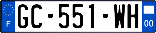 GC-551-WH