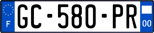 GC-580-PR