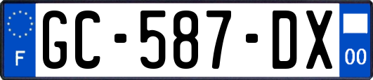 GC-587-DX